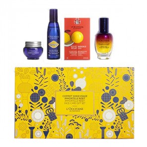 L'occitane coffret découverte soins visage immortelle reset