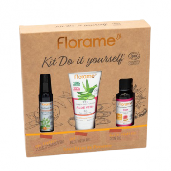 Coffret DIY Aloe Vera - Fleur d'Oranger - Ricin