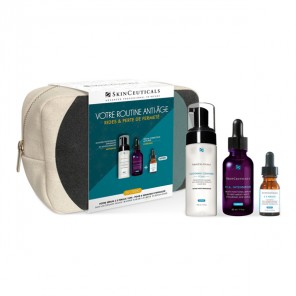 Skynceuticals Coffret Noël 2021 Routine Intégrale Rides + Perte de Fermeté H.A. Intensifier 30ml