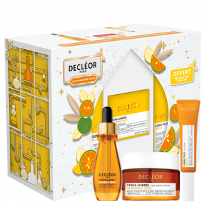 Décleor Coffret Noël 2021 MANDARINE VERTE soin visage anti-rides et ridules booster d'éclat