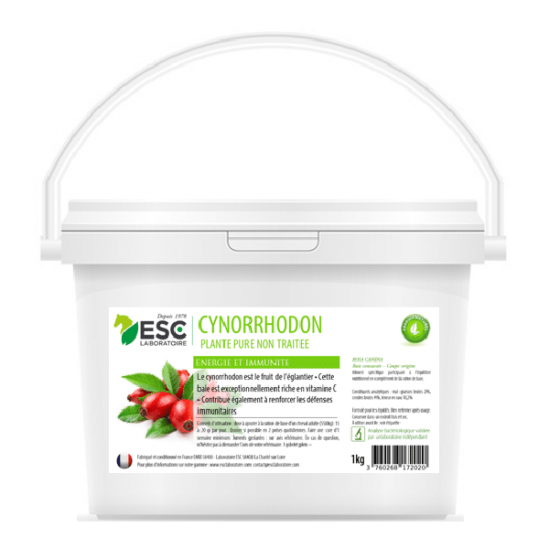 Esc laboratoire cynorrhodon energie et immunité 1kg