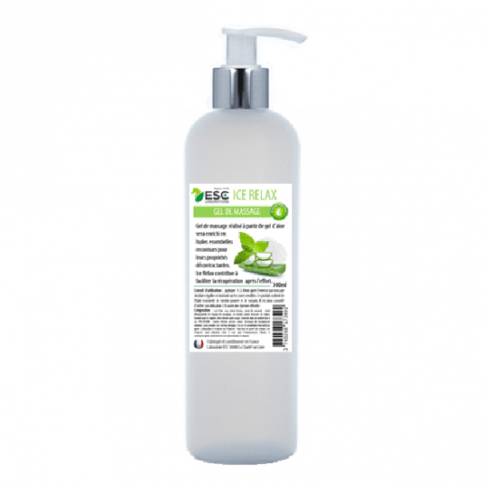 Esc laboratoire ice relax gel de massage cheval 300ml