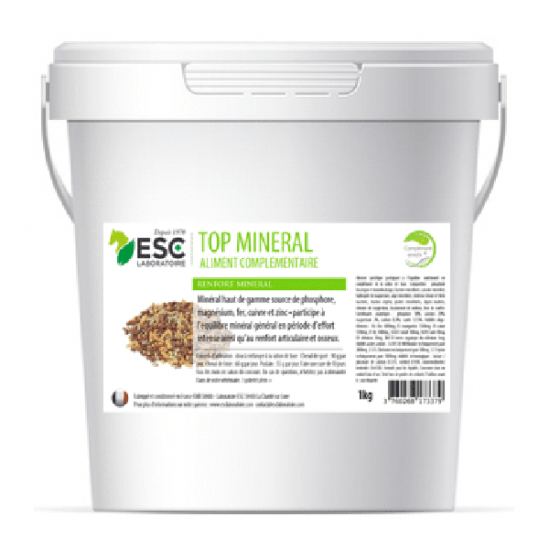 Esc laboratoire top minéral renfort minéral cheval 1kg