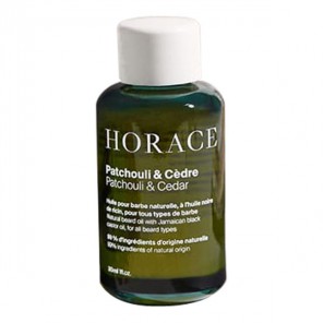 Horace huile pour barbe patchouli & cèdre 30ml