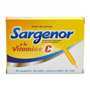 Sargenor vitamine C 20 ampoules