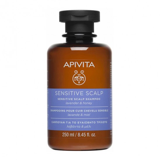 Apivita sensitive scalp shampooing pour cuir chevelu sensible 250ml