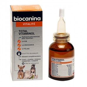 Biocanina vitalité total vitaminol 30ml