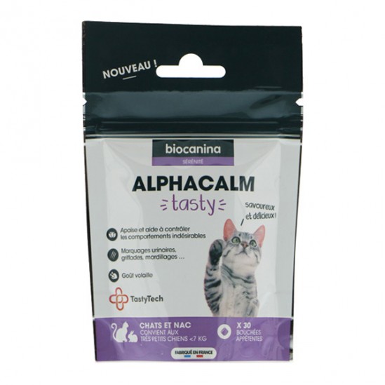 Biocanina alphacalm tasty chats 30 bouchées