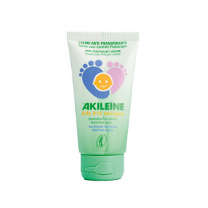 Akileine Crème anti-transpirante KIDS 3-12 ans tube 75 ml