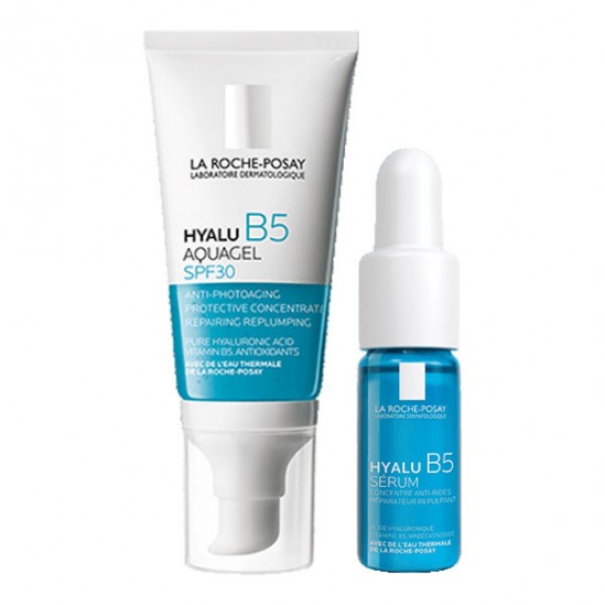 La roche-posay hyalu B5 spf30 aquagel 50ml + sérum 10ml offert