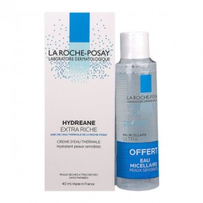 La roche-posay hydreane extra riche 40ml + eau micellaire 50ml