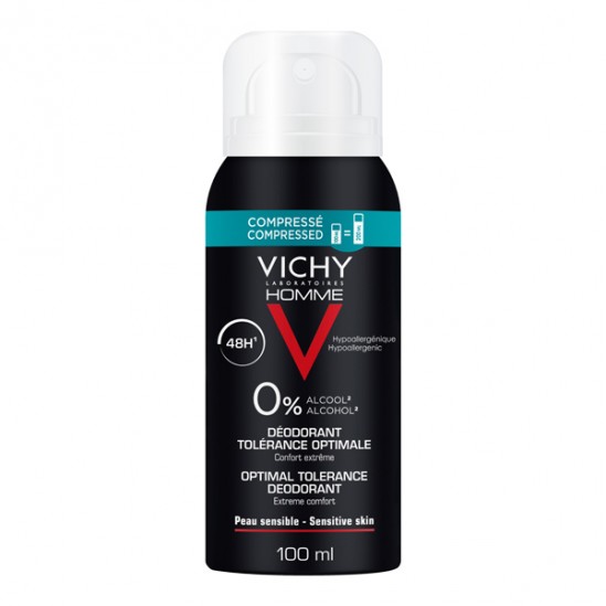 Vichy homme déodorant 48h tolérance optimale 100ml