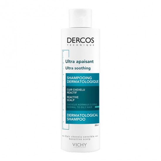 Vichy Dercos Technique Ultra Apaisant shampooing cheveux normaux à gras 200ml