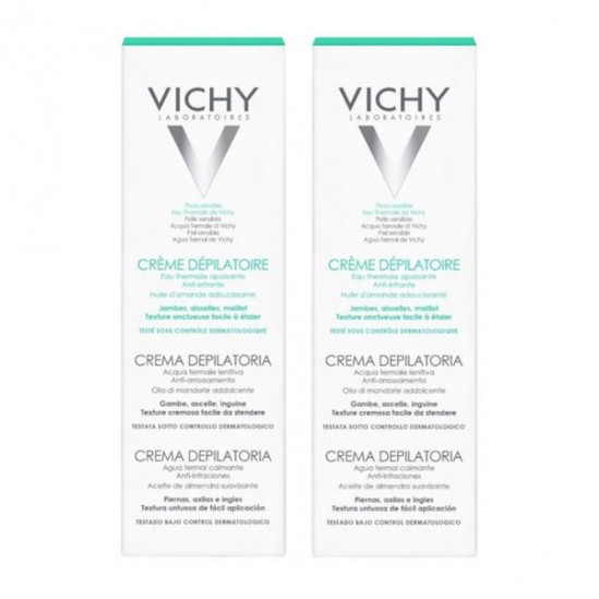 Vichy Crème Dépilatoire Dermo-Tolérance Lot de 2x150ml