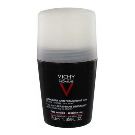 Vichy Homme Déodorant Anti-Transpirant 72H Contrôle Extrême 50ml