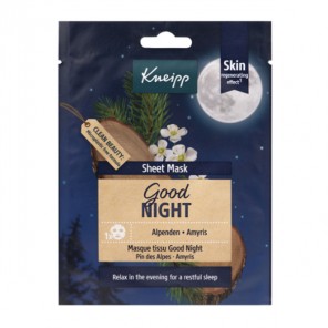 Kneipp masque en tissu good night 1 sachet