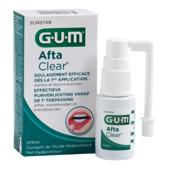 Sunstar gum afta clear aphtes et lésions spray 15ml