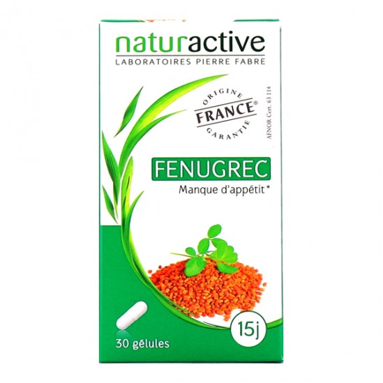 Naturactive funegrec complément alimentaire boite 30 gélules