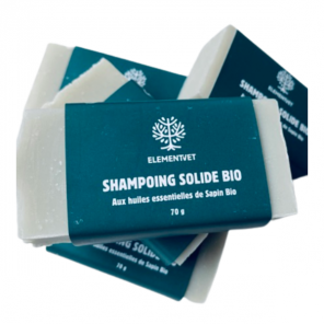 ElementVet shampoing solide bio 75gr