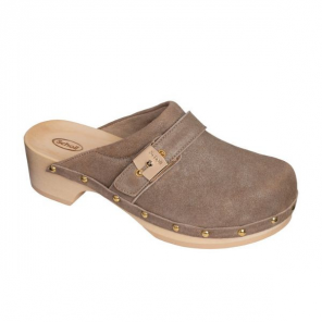 Scholl pescura clog 50 suède beige Taille 36