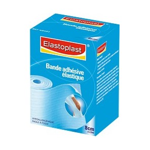 Elastoplast bande adhésive élastique 8cm x 2.5m