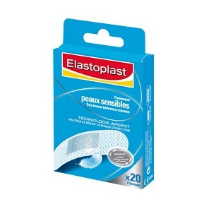 Elastoplast pansement peaux sensibles 20 pansements