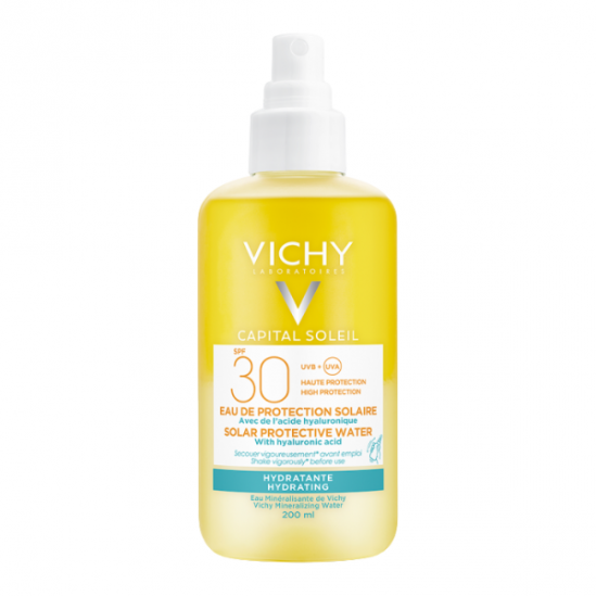 Vichy solaire eau de protection hydratante SPF30 200ml