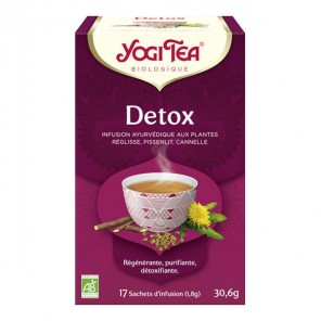 Yogi tea infusion ayu detox 17 sachets 