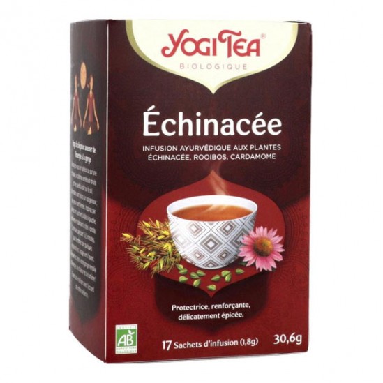 Yogi tea infusion échinacée 17 sachets 