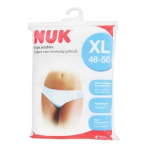 Nuk slips jetables taille xl 4 pièces