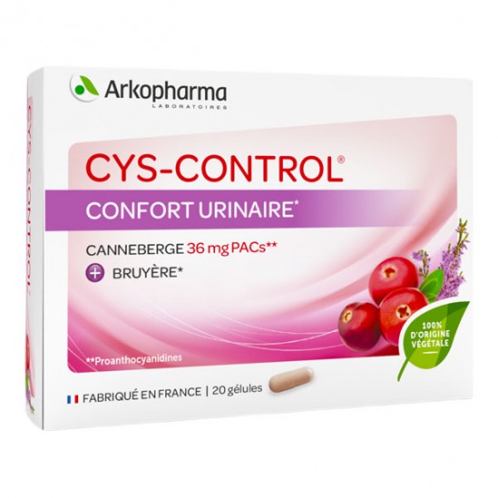 Arkopharma cys-control 20 gélules