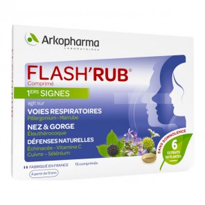 Arkopharma FlashRub 15 Comprimés