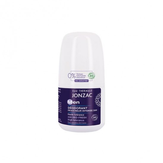 Jonzac déodorant homme fraîcheur intense 24h 50ml