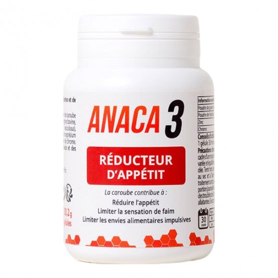 Anaca 3 Réducteur d'Appétit 90 gélules