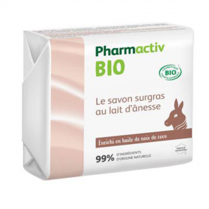 Pharmactiv savon surgras au lait d'anesse bio 100g