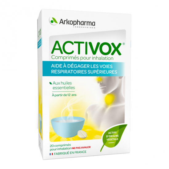 Arkopharma activox inhalation 20 comprimés