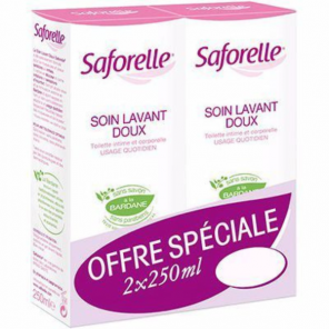 Saforelle soin lavant doux 2x250ml