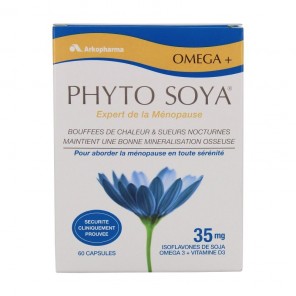 Arkopharma Phyto soya oméga 3 60 gélules