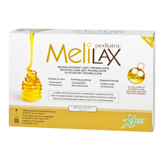 MELILAX PEDIATRIC DM 6 LAVEM 5G ABOCA