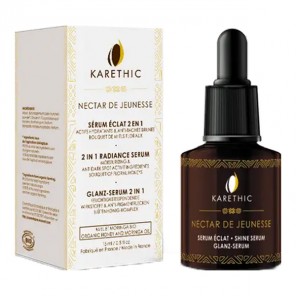 Karethic nectar de jeunesse sérum éclat 2 en 1 anti-tâches 30ml