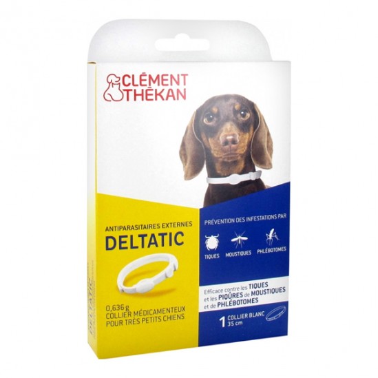 Clément thékan deltatic 0,636g collier très petits chiens 0-5kg