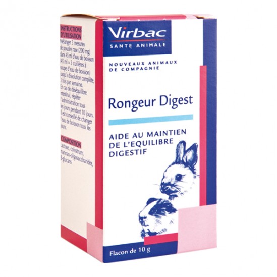 Virbac rongeur digest digestion lapin 10g