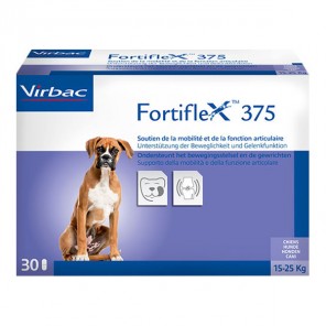 Virbac fortiflex 375 soutient de la mobilité 30 comprimés