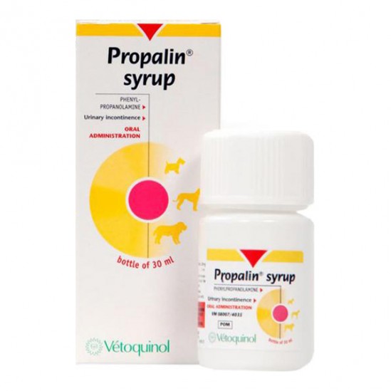 Vétoquinol propalin phenyl-propanolamine 30ml