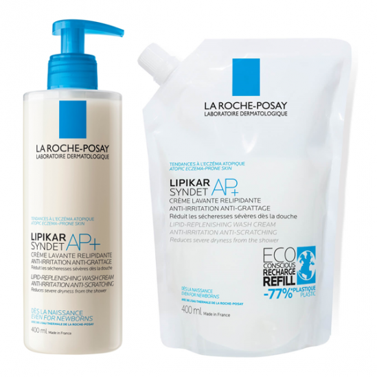 La roche-posay lipikar sindet AP+ 400ml + eco-responsable 400ml