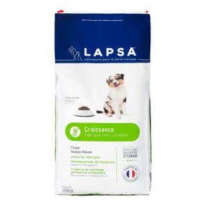 Lapsa croissance croquettes chiot 15kg