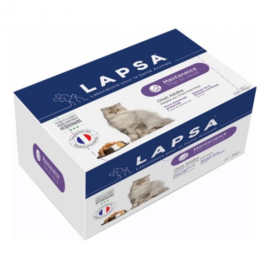 Lapsa sachets fraîcheur chat adulte maintenance 2kg