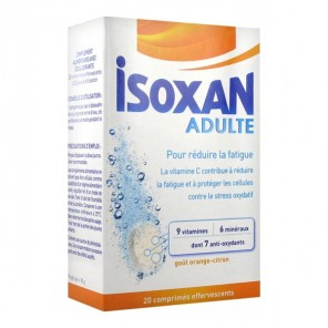 Nhs Isoxan Adulte 20 Comprimés Effervescents 