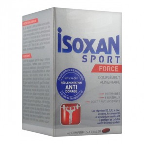 Isoxan sport force 42 comprimés à avaler