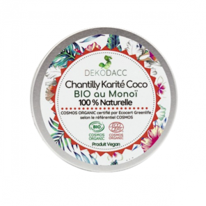 Dekodacc Chantilly Karité Coco Bio et vegan au Monoï